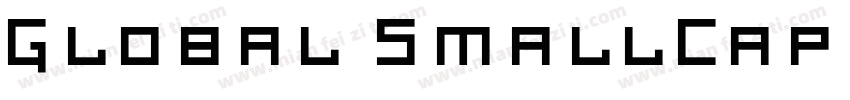 Global SmallCaps Regular字体转换